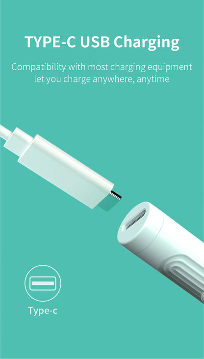 Smart Visual Ear Cleaner 1296P with Camera – USB-C Rechargeable Ear Wax Removal Tool, WiFi, 6 LED Lights