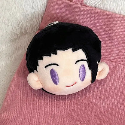Jujutsu Kaisen Plush Pendant - Gojo Satoru & Geto Suguru Soft Stuffed School Bag Charm for Kids
