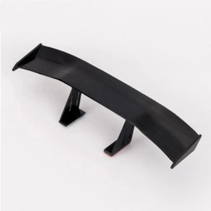 Mini Carbon Fiber Look Rear Spoiler - GT Style Car Winglet Decoration Auto Exterior Accessory