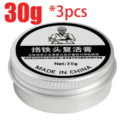Soldering Iron Tip Refresher Paste - 150-6G Cleaning Cream for Tin Recovery and Iron Head Maintenance
