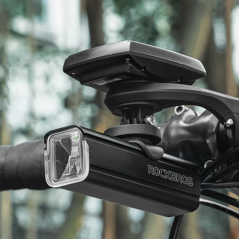 ROCKBROS Light Bracket – Nylon Bicycle Code Table Holder for Mountain & Road Bikes, Sports Camera & Lamp Extension Base