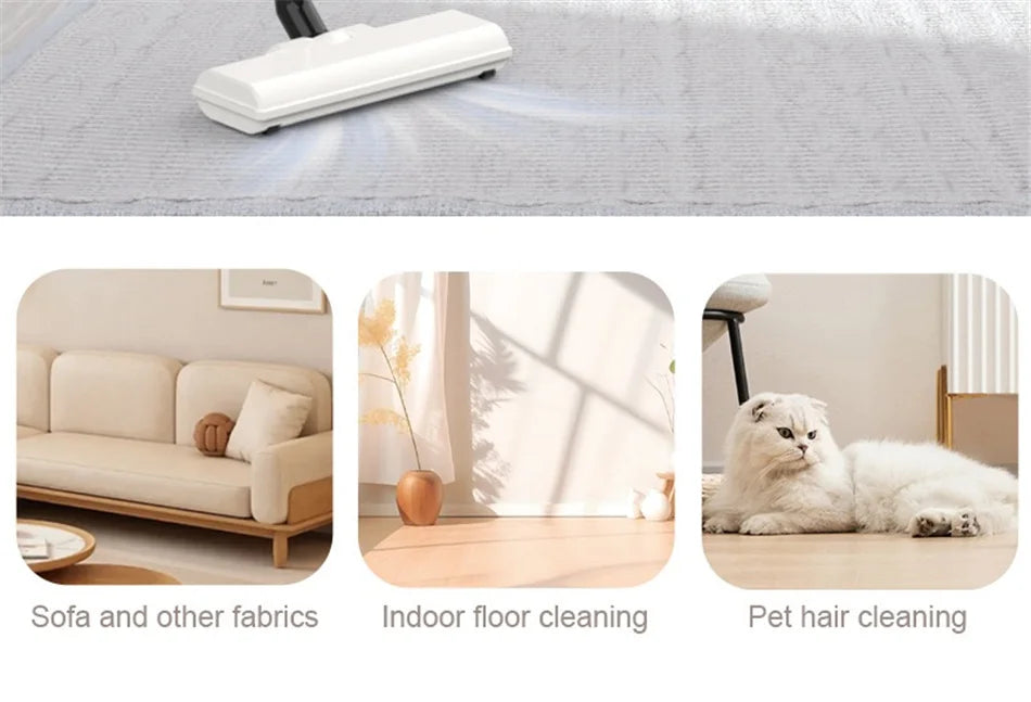 Handheld Wireless Vacuum Cleaner – 20000Pa Powerful Car Vacuum with Metal Strainer, Portable & Cordless