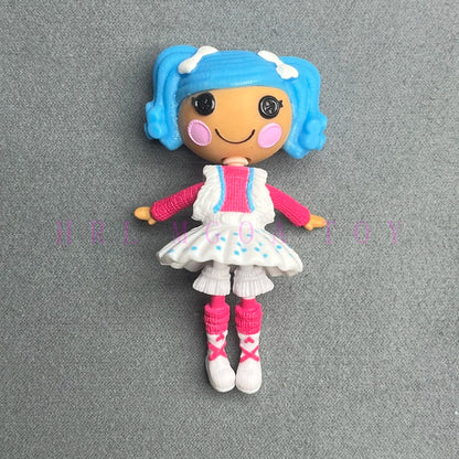 Lalaloopsy Little Sister & Pet Dolls - 8–10cm PVC Holiday Gift Collectible Toys