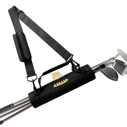 Mini Lightweight Golf Club Bag – Portable Carrier for Golfer with/without Ball Pouch, Driving Range & Training Case