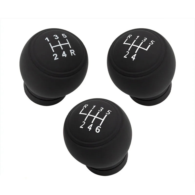 Universal Gear Shift Knob Silicone Cover - Dustproof, Waterproof Protective Case with Non-Slip Handle for Manual Shifters