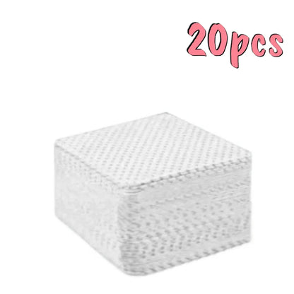 Lint-Free Nail Wipes - Aluminum-Free Gel Cleansing Tissues & Nail Polish Remover Pads for Nail Art Beauty Care