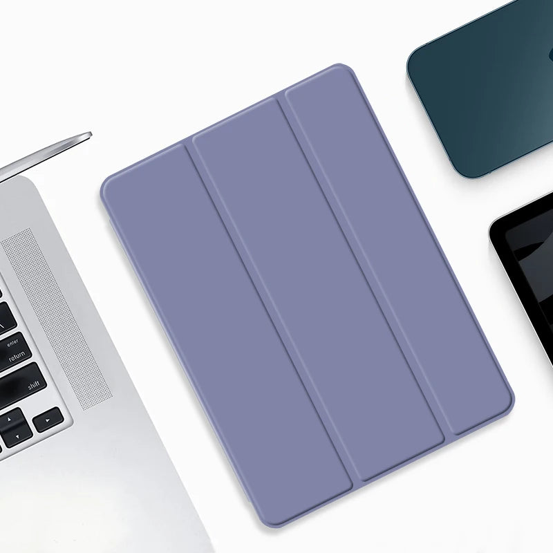 Smart Folio Case for iPad Air 11 (2024), Air 5/4, Pro 11/12.9 (2018-2022) – Magnetic Funda for iPad Mini 6