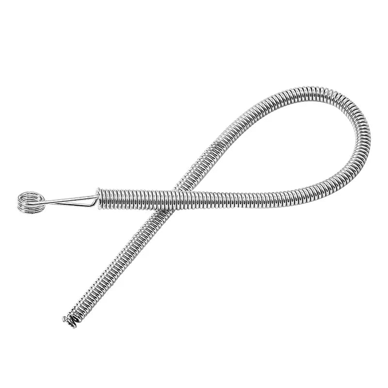 Spring Drawstring Threader Tool — Rope Threader Clip for Hoodies, Pants & Drawstring Replacement