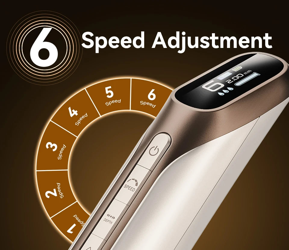 Dr. Pen H6 Microneedling Pen - Serum Infusion & Light Therapy Facial Skin Care Device