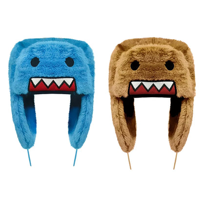 Kids Winter Ushanka Hat - Warm Cartoon Anime Earflap Cap for Boys & Girls