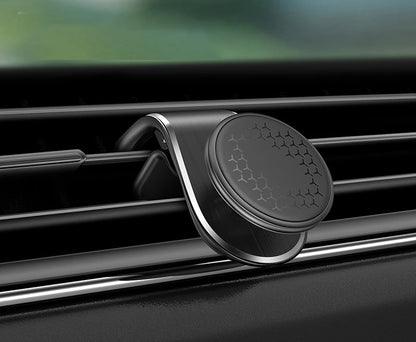Magnetic Car Phone Holder - Air Vent Clip Mount with 360° Rotation for Xiaomi, iPhone 14, Samsung, & Other Cell Phones