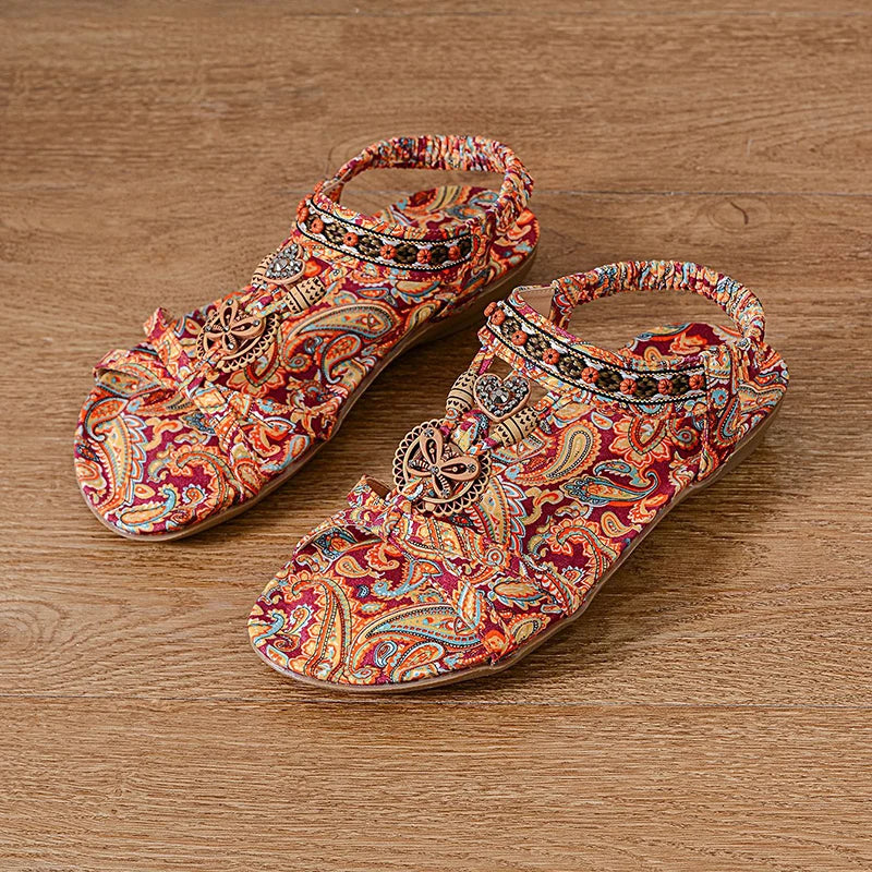 Women’s Summer Casual Sandals - Comfortable Walking Beach Shoes Outdoor Party Footwear for Ladies