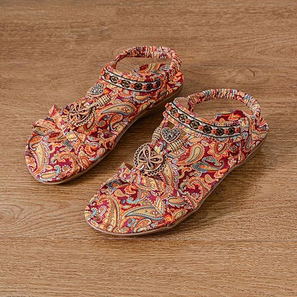 Women’s Summer Casual Sandals - Comfortable Walking Beach Shoes Outdoor Party Footwear for Ladies