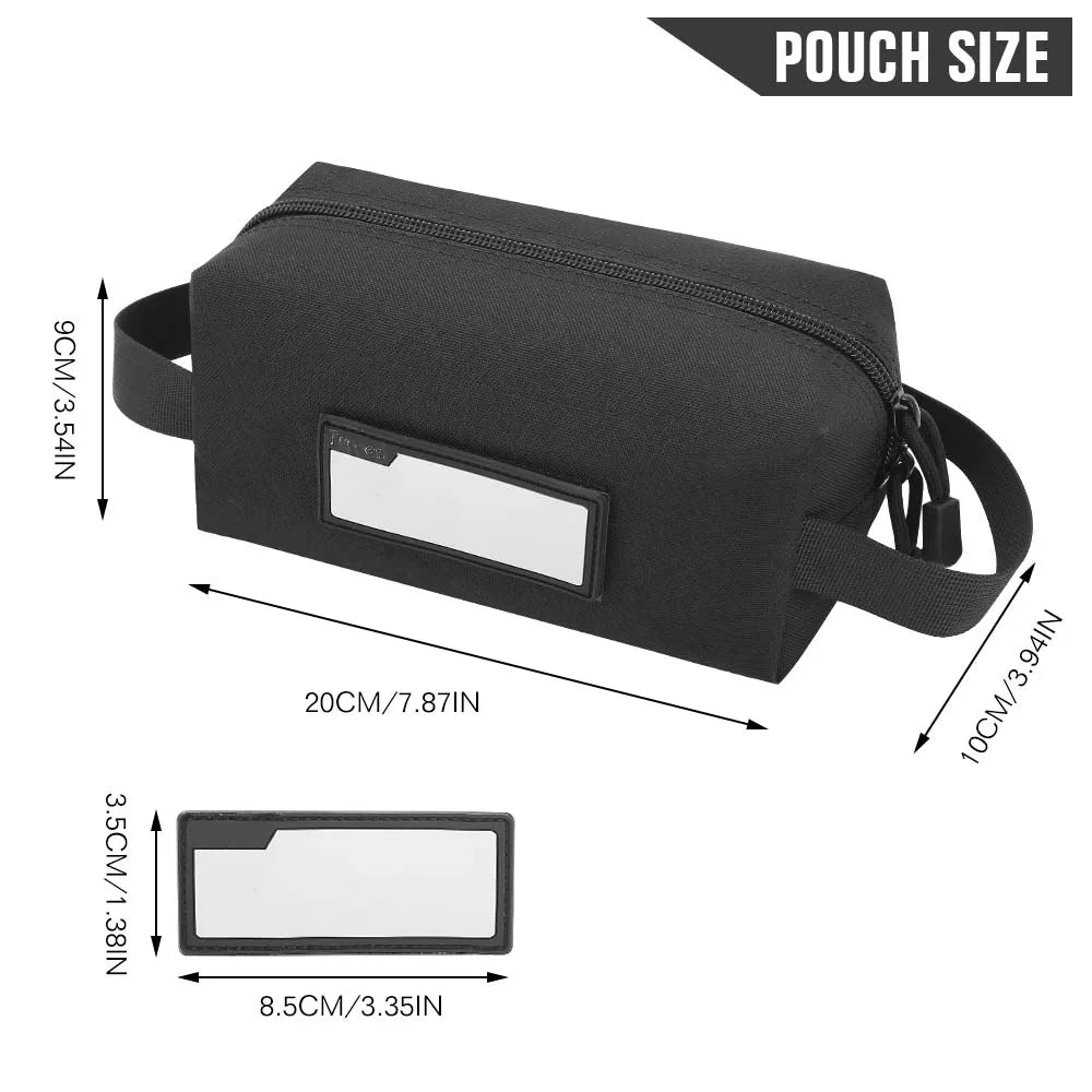 Tactical Rifle Cartridge Wallet - 1000D Ammo Pouch Bullet Carrier Bag for EDC Tools, Medical Supplies - Hunting Utility Handbag