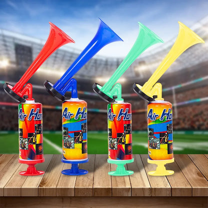 Handheld Air Horn – Loud Mini Pump Horn for Sports Events, Boating, and Birthday Parties