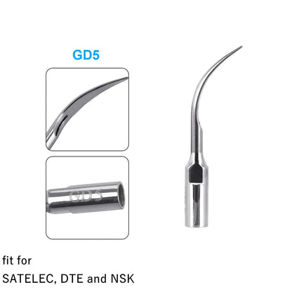 AZDENT Dental Ultrasonic Scaler Tips – Scaling, Periodontics, Endo, Perio Tips for EMS, Woodpecker, DTE, NSK, SATELEC Scalers
