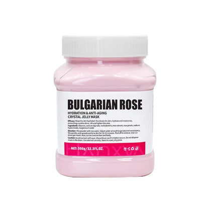 Rose Chamomile Hydrating Jelly Mask Powder – Pink Rose Petal Radiance Skincare Treatment 350g