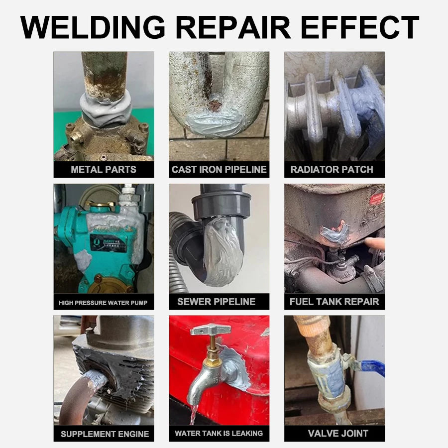 Epoxy Resin AB Glue - Waterproof Fast-Bonding Adhesive for Wood, Plastic, Metal, and DIY Repairs
