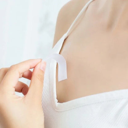 YITAPE 108-Piece Invisible Double-Sided Clothing Tape - Anti-Slip Body Tape Strips for Dresses, Bras & Strapless Outfits, 1.2 × 8.5 cm