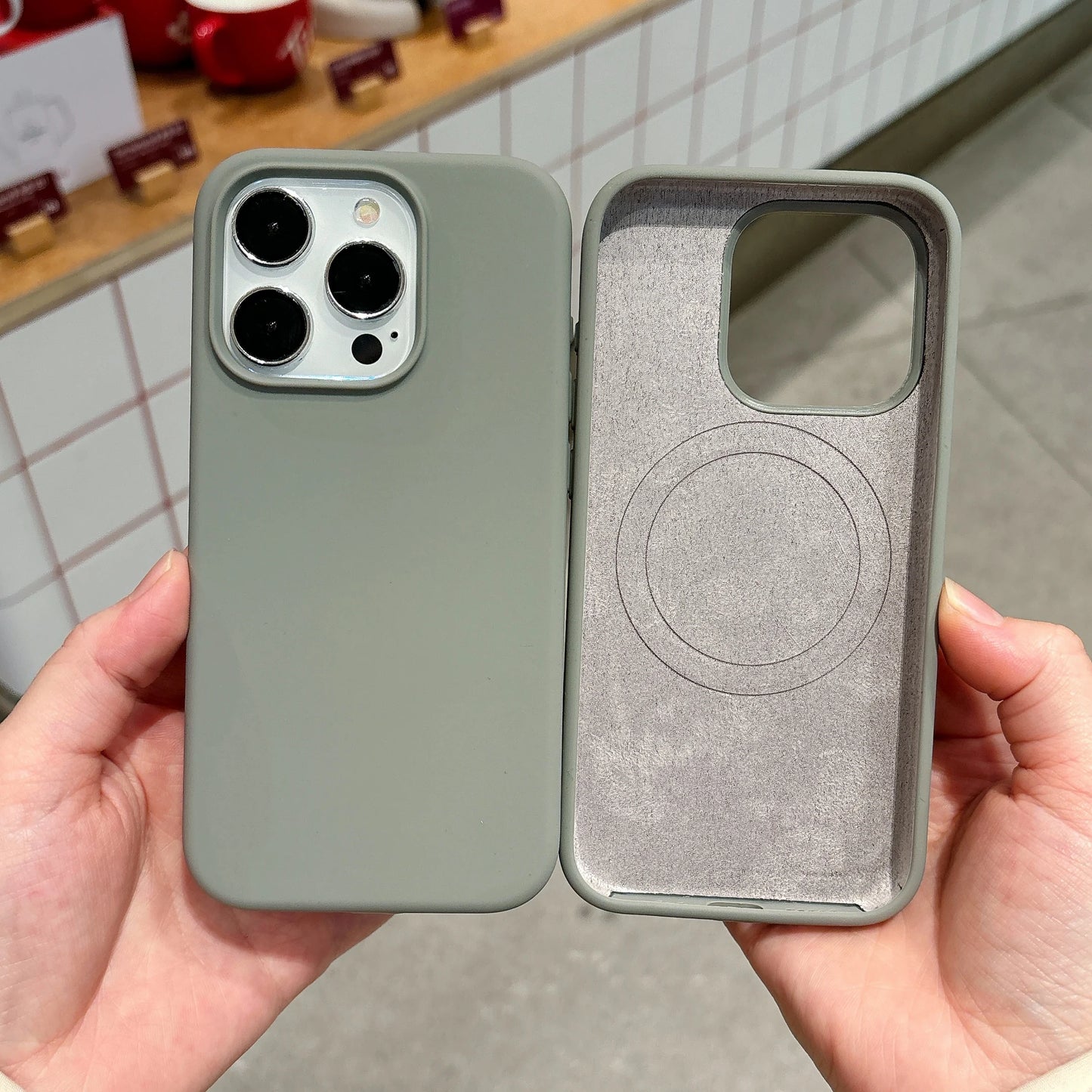 MagSafe Liquid Silicone Phone Case - Magnetic Wireless Charging Cover for iPhone 11-17 Series Pro Max Plus Models