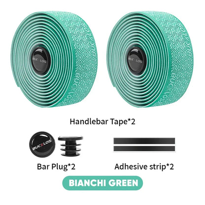 BUCKLOS Bicycle Handlebar Tape – Anti-Slip Waterproof Road Bike Bar Wrap for Cycling Accessories