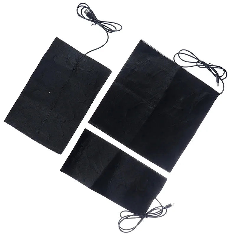 USB Far Infrared High-Temperature Heater – Carbon Fiber Electric Waist & Knee Heating Pad