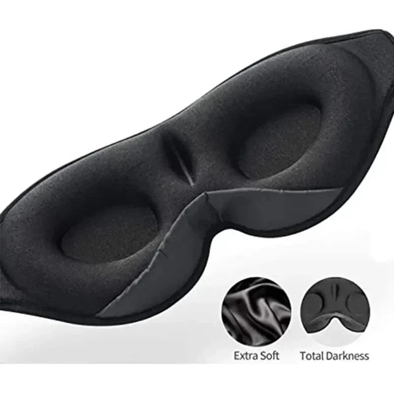 3D Eye Mask Bluetooth Sleep Headphones – Wireless Music Play with HD Speakers, Air Travel & Sleep Mask, Bluetooth 5.0