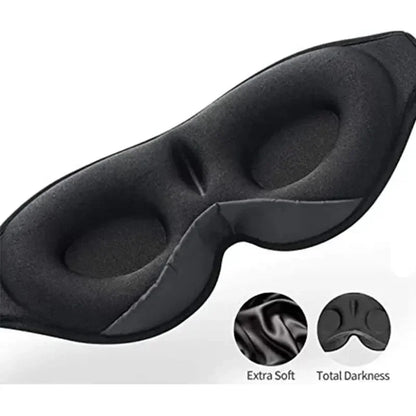 3D Eye Mask Bluetooth Sleep Headphones – Wireless Music Play with HD Speakers, Air Travel & Sleep Mask, Bluetooth 5.0