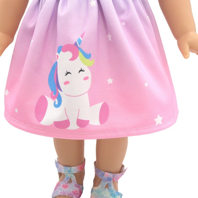 18-Inch American Girl Doll Clothes – Coat, Tights & Pants Outfit for Newborn & Baby Dolls