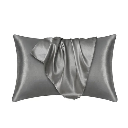 Natural Mulberry Silk Pillowcase - Luxury Soft Bedding Cover for Hair & Skin Protection Customized Sizes