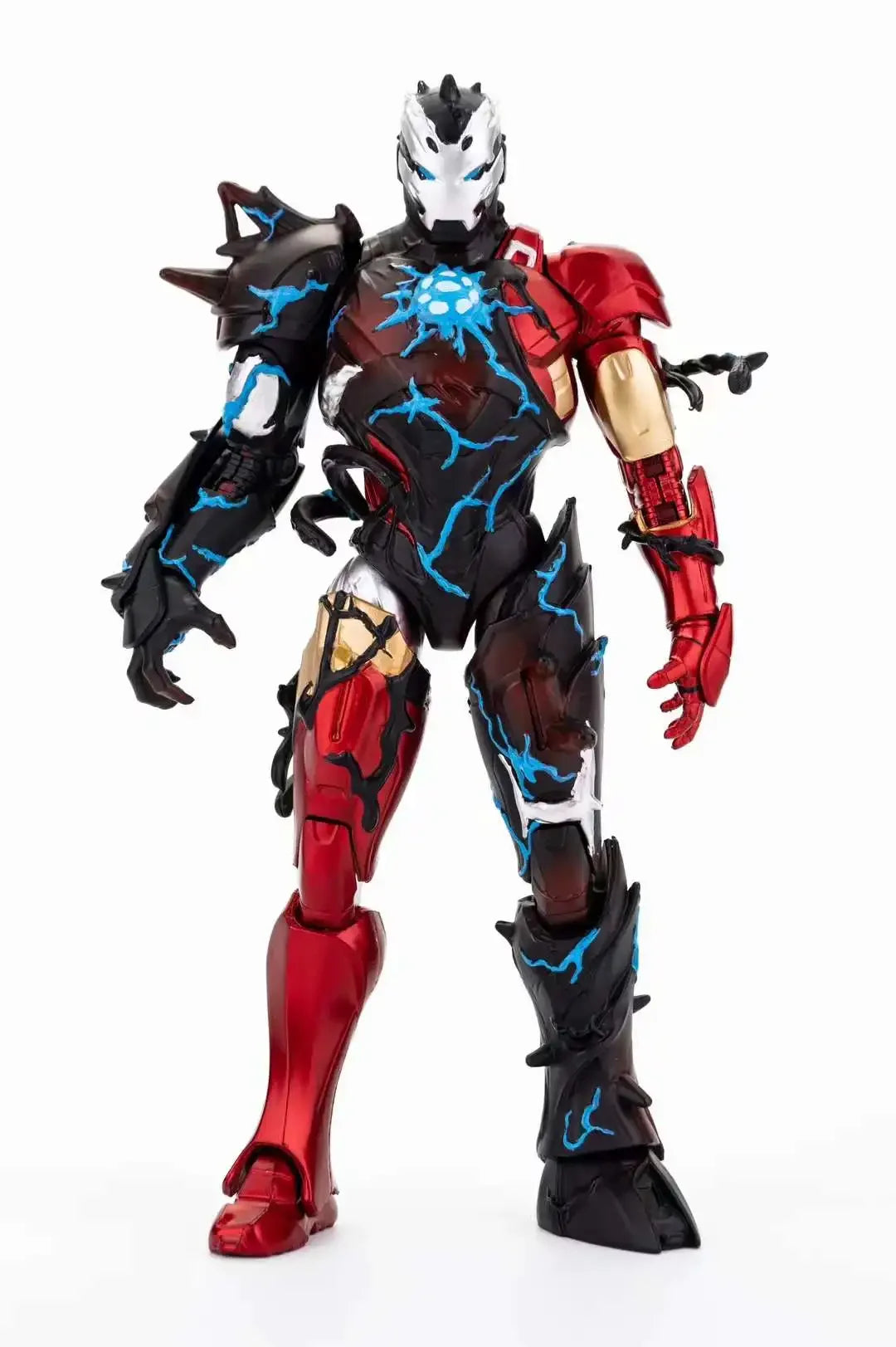 ZD 1/10 Marvel Legends Action Figures – Venom, Spider-Man, Iron Man, Thanos, Captain America, Black Panther Toy