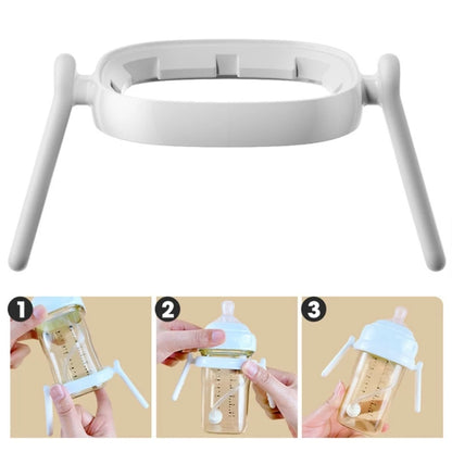 BPA-Free Classic Newborn Bottle Grip Handle – Compatible Silicone Handles for Hegen Bottle, Baby Feeding Accessories