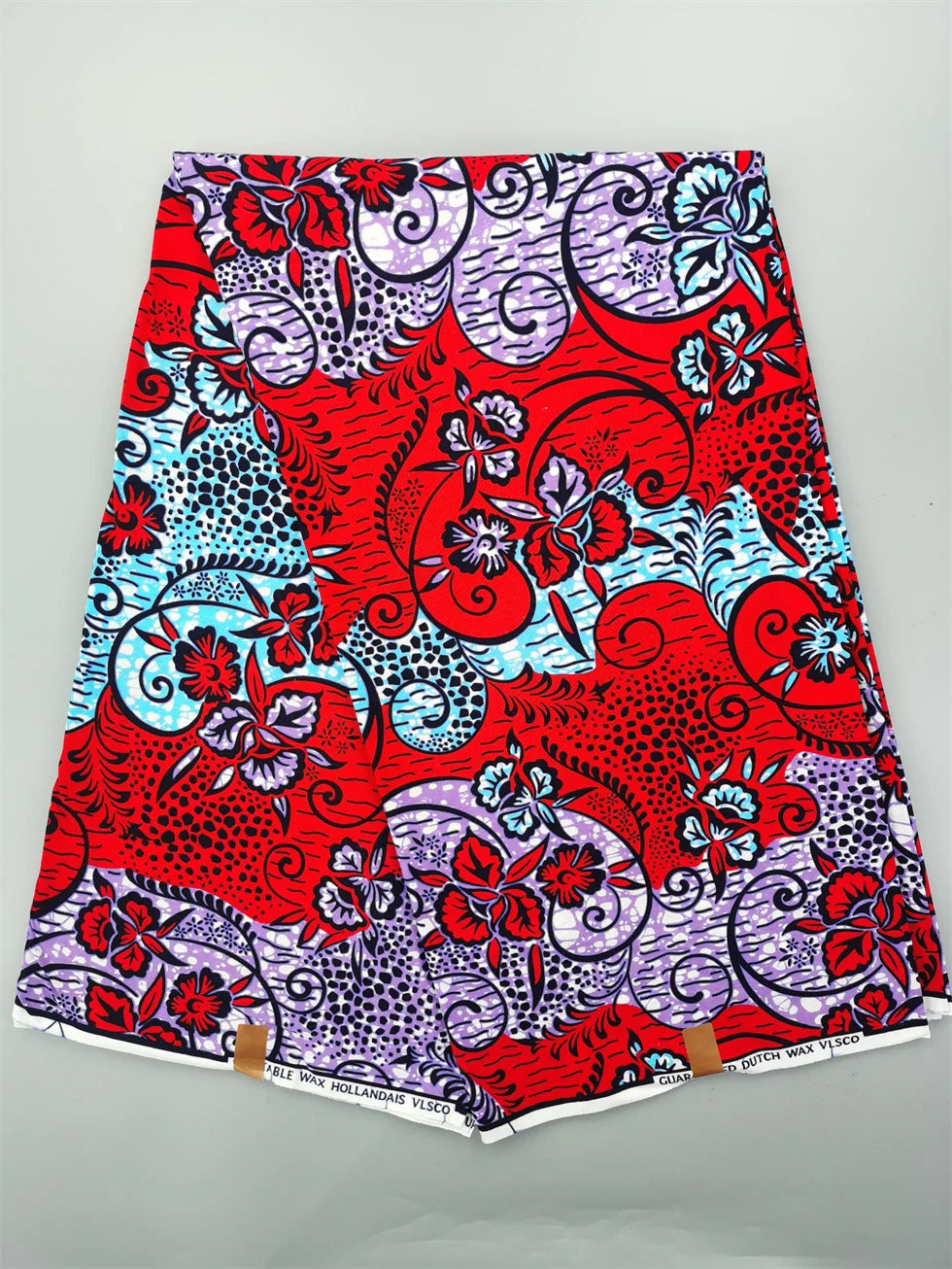 African Wax Fabric - Cotton Nigerian Ankara Batik Block Print Sewing Cloth