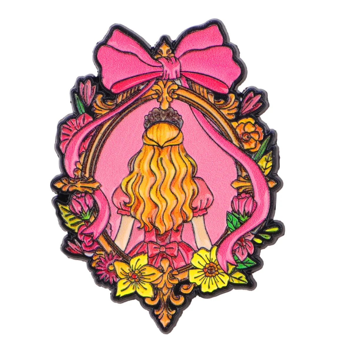 Funny Witch Enamel Pin — Halloween Lapel Brooch for Backpacks, Cosplay & Party Gifts