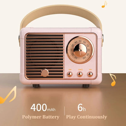 Wireless Portable Bluetooth Speaker — Mini Subwoofer Music Box with Hands-Free Function
