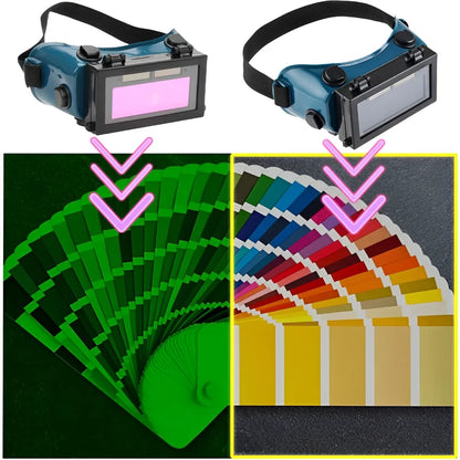 Solar Auto Darkening Welding Mask | Eyes Goggle & Arc Protection Helmet for Welding Equipment