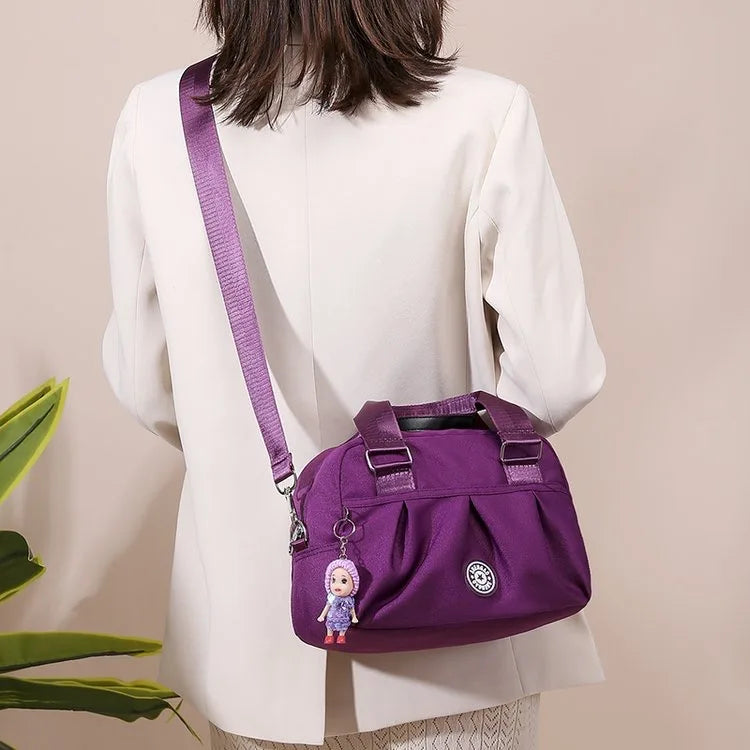 Women’s Nylon Waterproof Messenger Bag – Casual Crossbody & Shoulder Handbag, High-Quality Multifunctional Bag