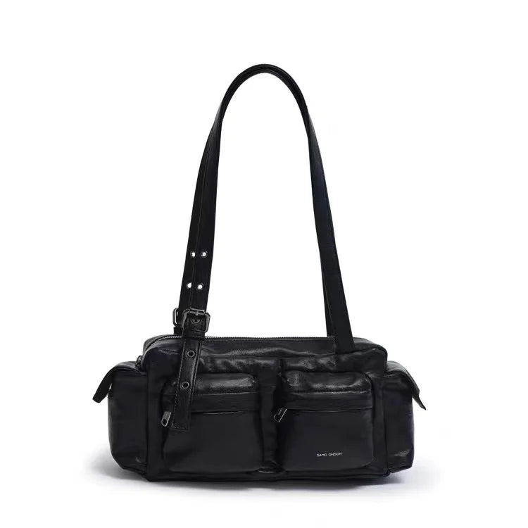 SAMO ONDOH Korean Medium Motorbike Crossbody Bag – Same Style as Song Yuqi