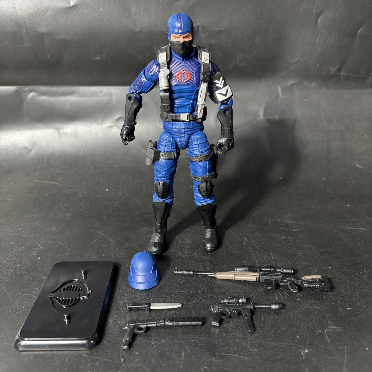 G.I. Joe Classified 6" Action Figures – Dr. Mindbender, Snake Eyes, Dreadnok Torch & Zandar Toy Gift