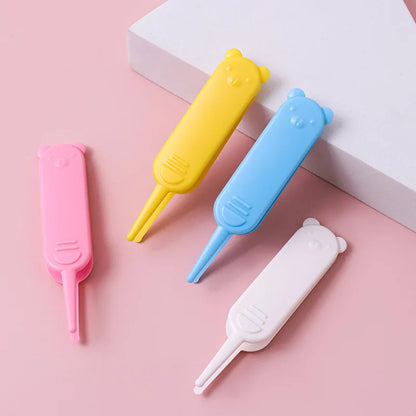 Baby Nose and Ear Cleaner Tweezers - Gentle Booger Remover and Newborn Hygiene Care Tool