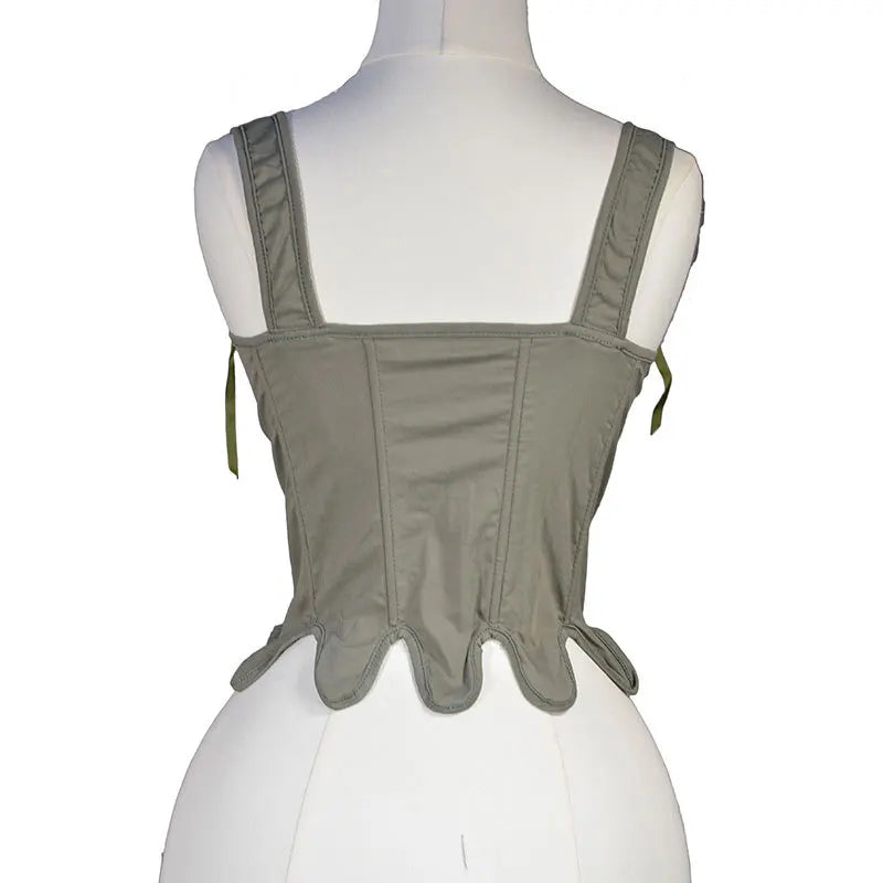 Sexy Lolita Underbust Corset – Slimming Bandage Bustier Top for Women Lingerie & Elegant Streetwear