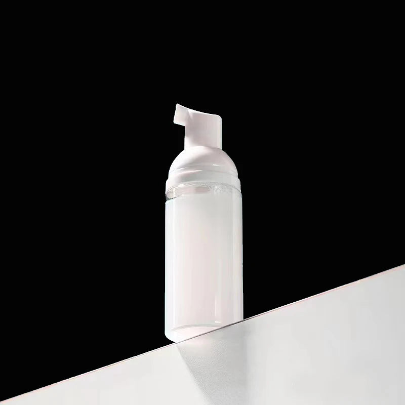 Small Foam Dispenser Pump Bottles - Mini Refillable Plastic Soap Bottles for Travel, Cleaning & Cosmetics (30/60ml)