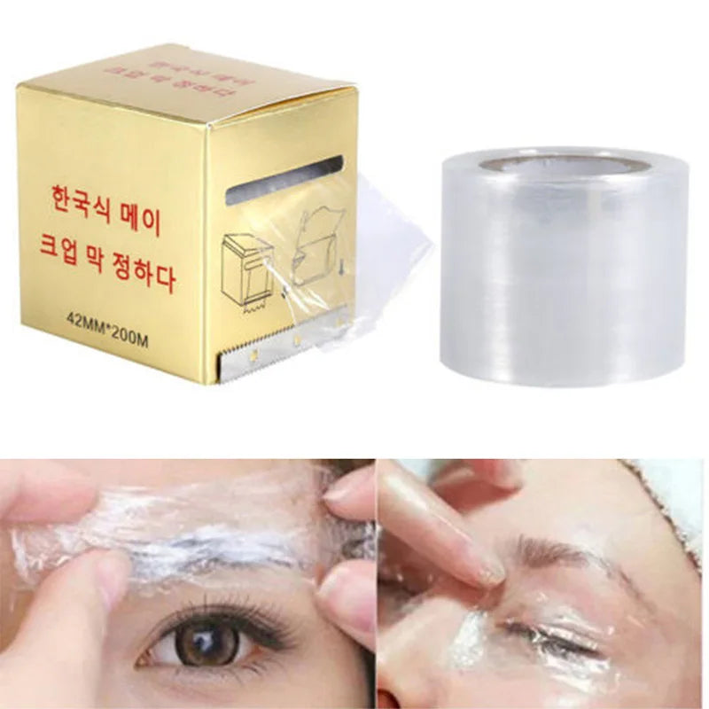 1Roll Tattoo Film Wrap - Clear Microblading & Body Tattoo Plastic Preservative Cover 42mm*200mm