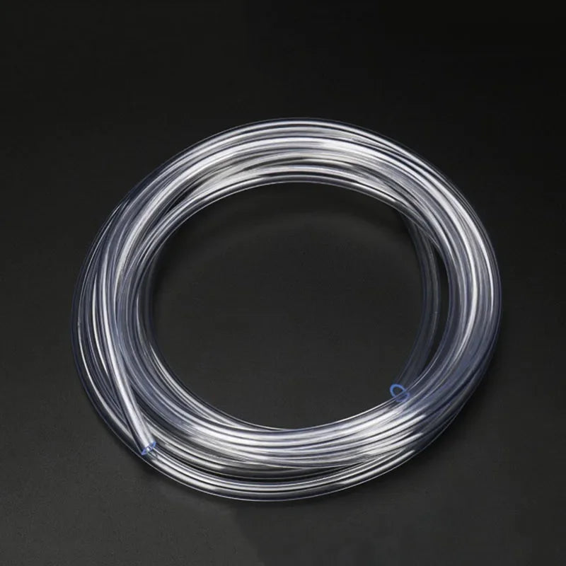 Silicon Aquarium Oxygen Pump Hose - 4x6mm, 1m/3m/5m/10m, Food Grade Tube for Fish Tank & Pond