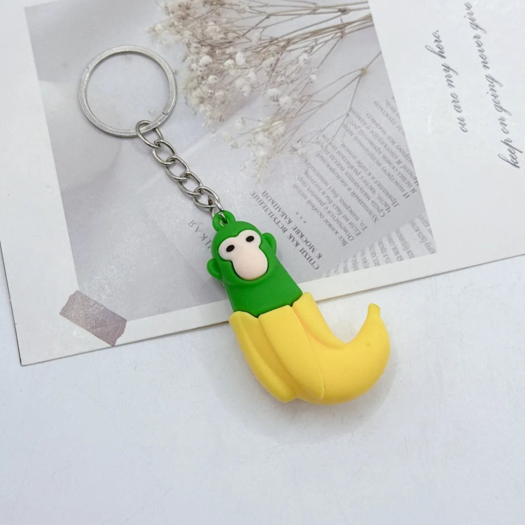 Tralalero Tralala Keychain - Tungtung Sahur Brainrot Figure Charm for Keys, Bags, and Gifts