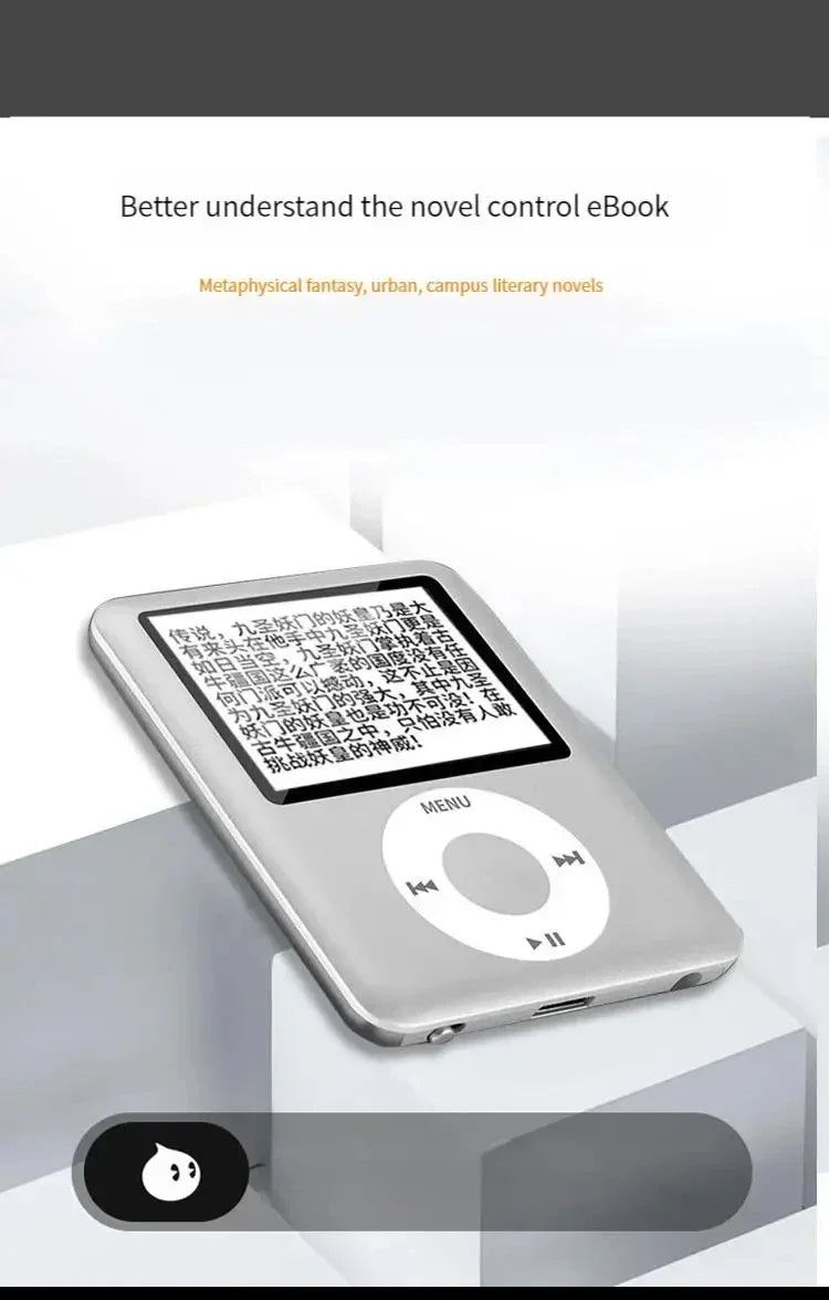Kawaii Hello Kitty Mini MP3 Player – Cartoon Anime Portable Music Walkman for Students, Sports & External Sound Playback