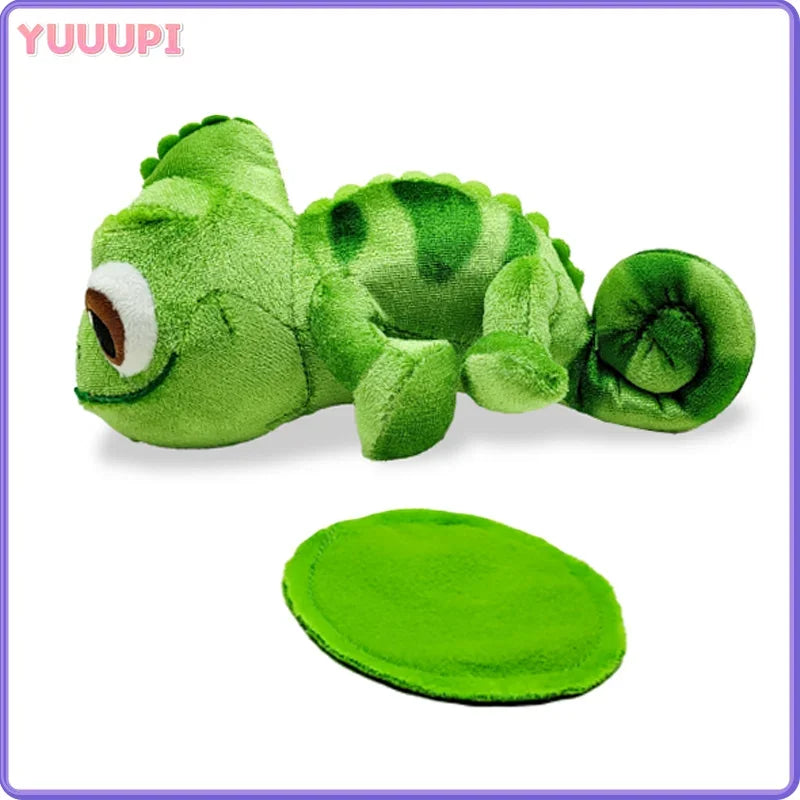 Pascal Rapunzel Chameleon Plush Toy 2026 Lying Shoulder Stuffed Animal Kawaii Doll Soft Plush Decoration Kids Birthday Gift for Boys & Girls