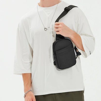 2-in-1 Multi-Functional Waist & Chest Bag – Casual Outdoor Travel Crossbody Sling Backpack for Men & Women