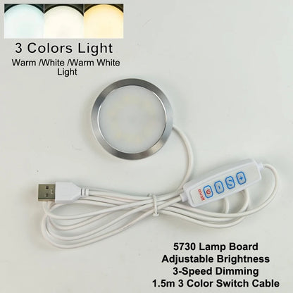 Bambu Lab LED Lamp Kit - Adjustable DIY Light Parts with White, Cool & Warm Light