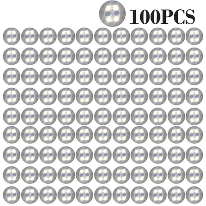 100-Pack LED Tableware Mats & Luminous Cup Stickers — Colorful Flashing Bottle Coasters for Bar, Stall, and Party Lighting